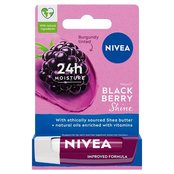 Nivea Vårdande Läppstift Blackberry Shine/ 4.8g