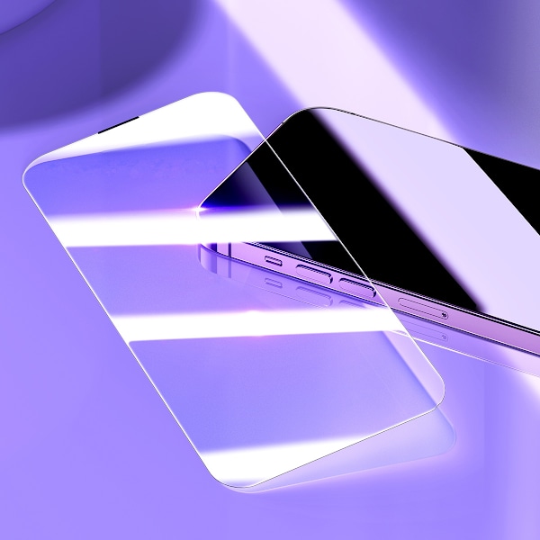 Baseus härdat glas för iPhone 14 Pro Max helskärm med högtalartä