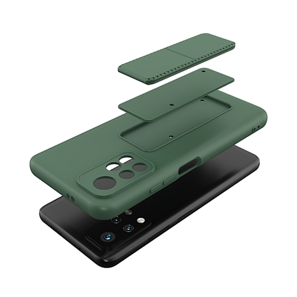 Wozinsky Stöttande Silikonskal med Stativ för Xiaomi Poco M4 Pro