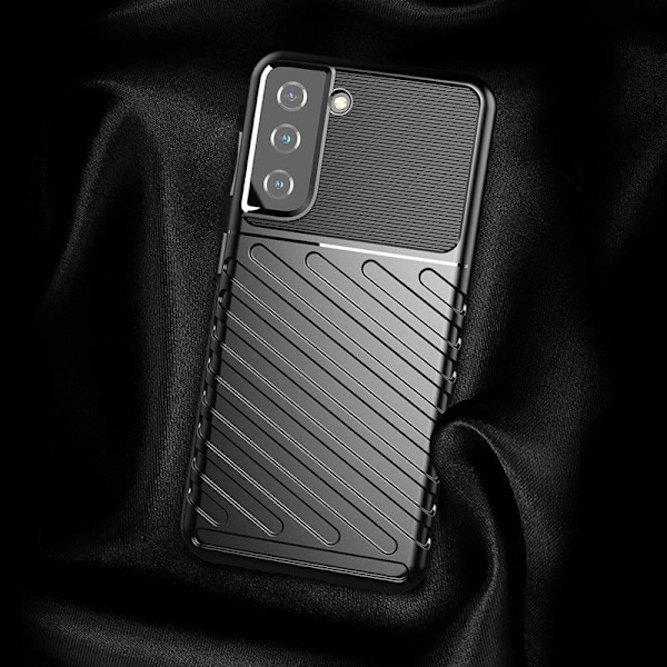 Robust Silikonskal Thunder för Samsung Galaxy S23+ - Svart