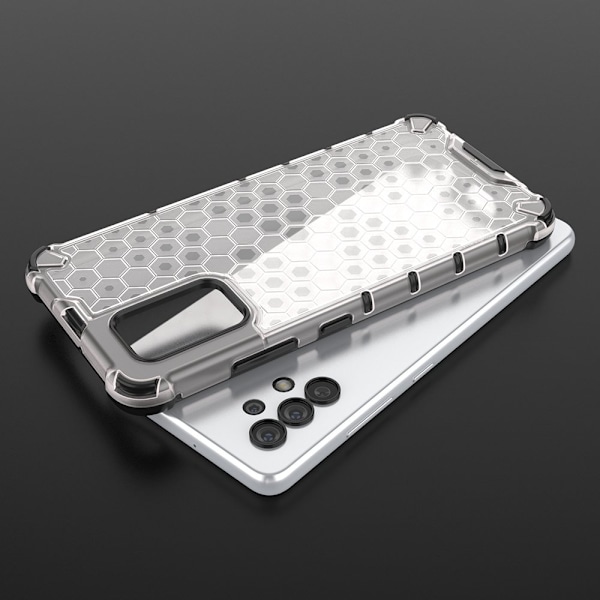 Pansar Honeycomb Fodral med Gelram för Samsung Galaxy A03s (166/