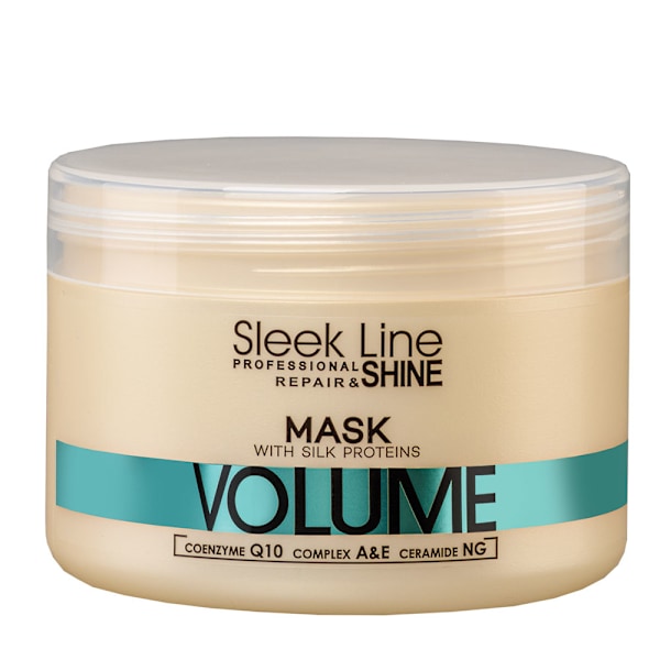 Sleek Line Hårmask med Silke 250 ml