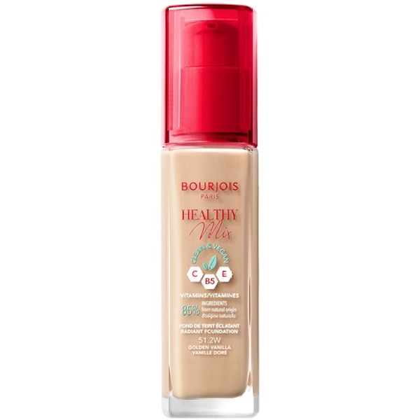 Bourjois Vegansk Lystergivande Foundation 51.2 Golden Vanilla/ 3