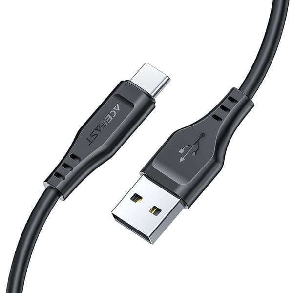 Acefast USB till USB-C Kabel 1/2m/ 3A Vit (C3-04 Vit)