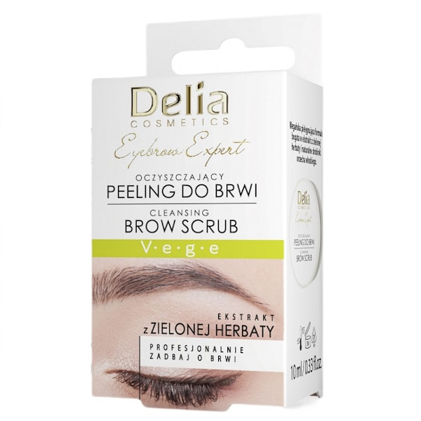 Delia Ögonbryns Expert Rengörande Peeling för Ögonbryn/ 10 ml