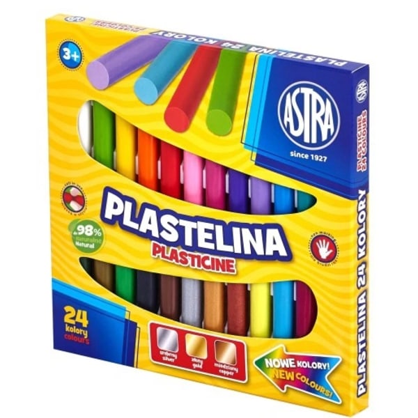 Kreativ Färglera Set/ 24 Färger