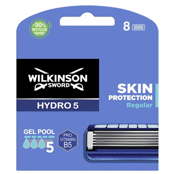 Wilkinson/ Hydro 5 Utbytbara blad/ 8-pack