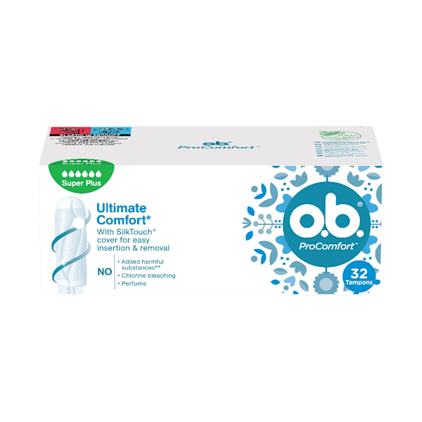 O.B. ProComfort Tamponer Super Plus/ 32-pack