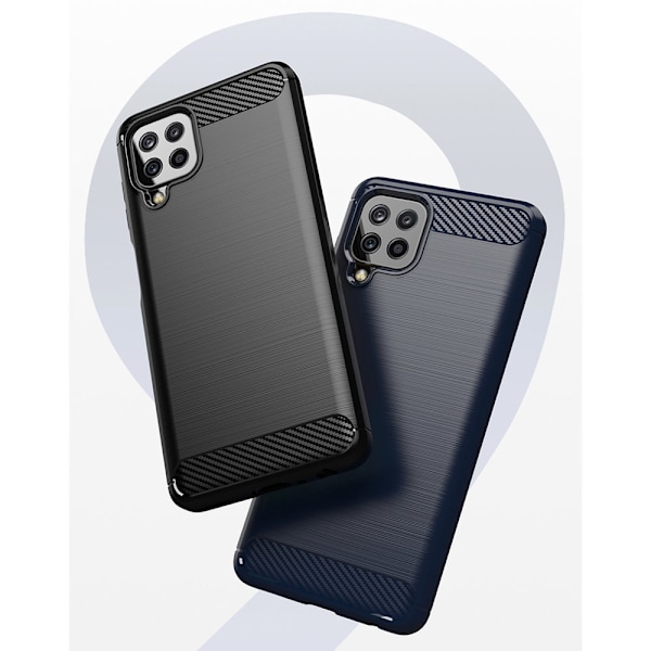 Kolfodral Flexibel skyddsfodral för Samsung Galaxy A22 4G Svart