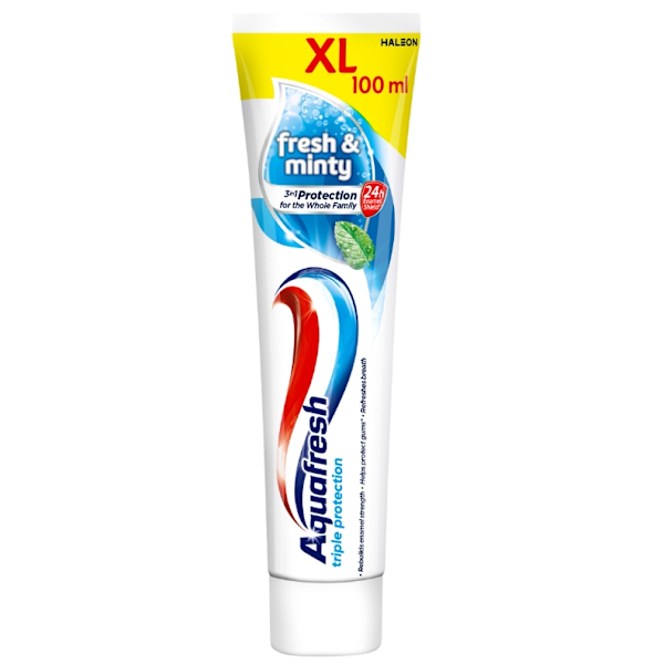 Aquafresh Trippelskydd Mjuk & Mint Tandkräm/ 100ml