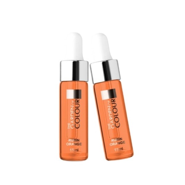 Silcare The Garden of Colour Nagelolja med Pipett Rubin Orange/