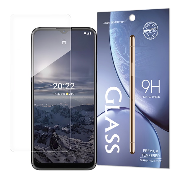 Härdat Glas 9H Skärmskydd för Nokia G21 / G11 (förpackning - kuv