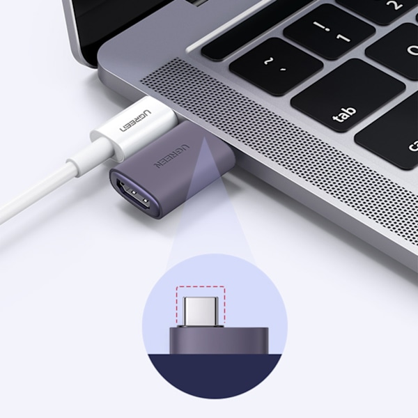 Ugreen US320 USB-C till HDMI Adapter - Grå
