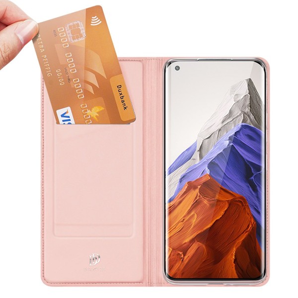 DUX DUCIS Skin Pro Fodral med Fliplock Xiaomi Mi 11 Pro Rosa