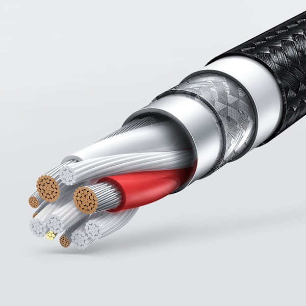 Ugreen USB-A till Lightning Kabel MFi Certifierad 1.5m - Svart
