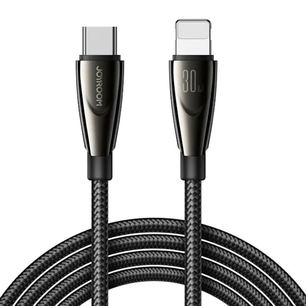 Joyroom Pioneer Kabel SA31-CL3 USB-C till Lightning 30W 1.2m Sva