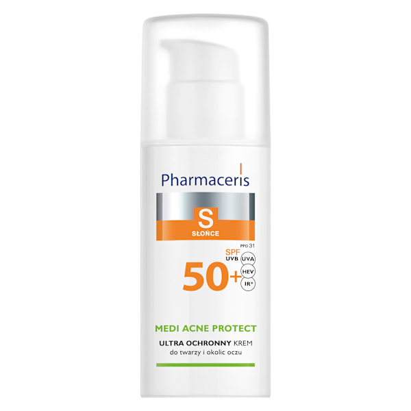 Skyddande Creme Pharmaceris S SPF50 för Acnebenägen Hud 50ml