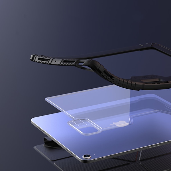 Nillkin Bumper Läderfodral Pro för iPad Air 13" (2024) - svart