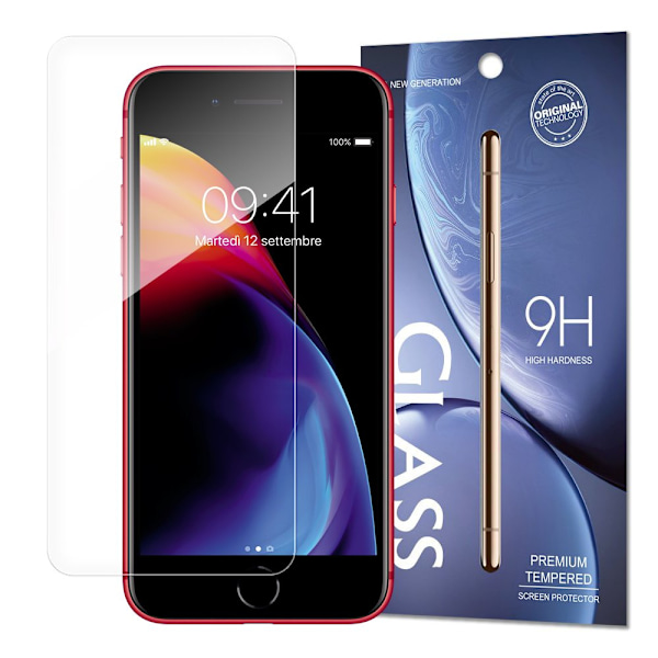 Härdat Glas 9H Skärmskydd för iPhone SE 2022 / SE 2020 / iPhone