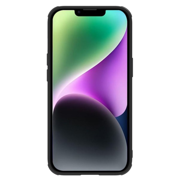 Nillkin Texturerat S Case skydd för iPhone 14 - kraftigt svart f