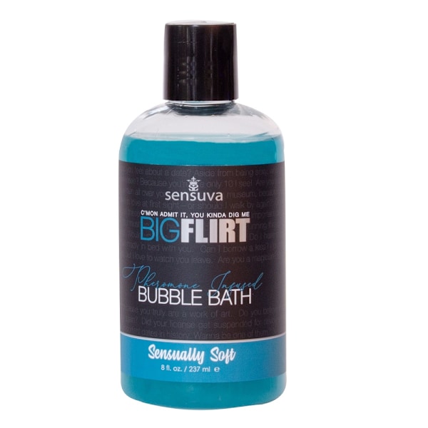 Sensuva Big Flirt Badolja med Feromoner Sensually Soft/ 237 ml