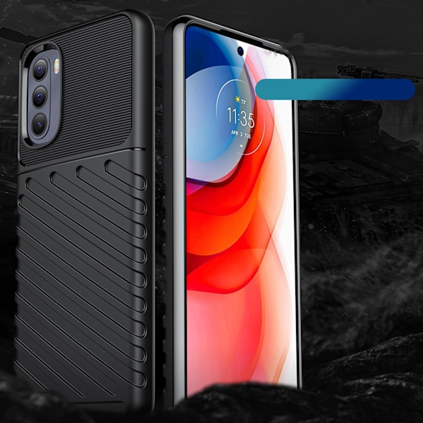 Thunder Skal Flexibel Pansaröverdrag för Motorola Moto G Stylus