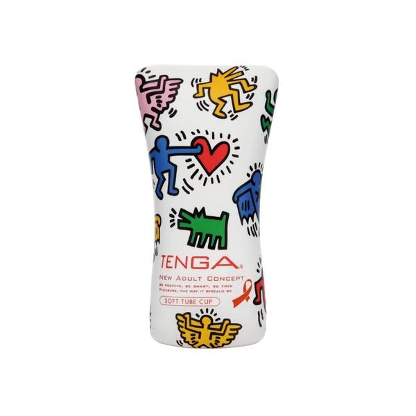 Tenga Keith Haring Mjuk Tube Cup Einweg-Masturbator