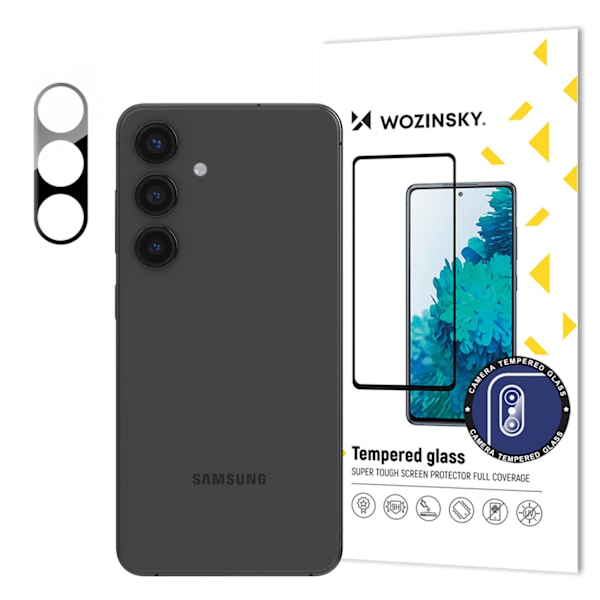 Härdat Glas 9H för Kamera Wozinsky Full Skydd för Samsung Galaxy