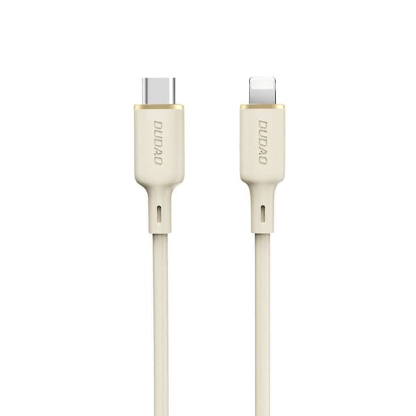 Dudao L7SCL USB-C till Lightning Kabel 30W/ 2m/ Beige