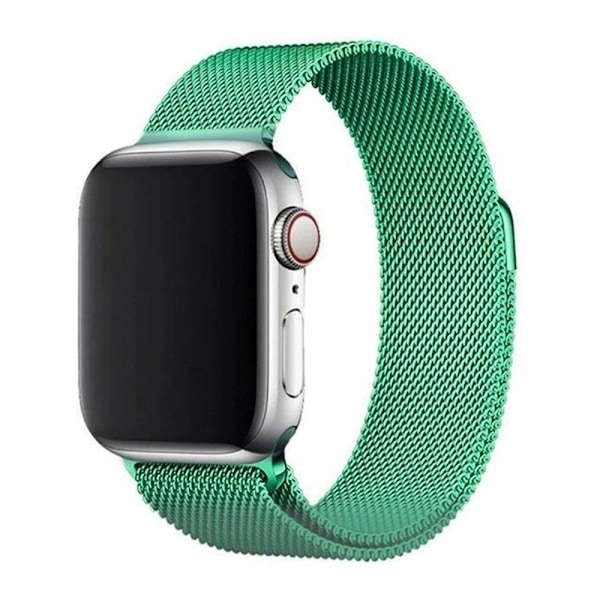Magnetiskt Armband för Watch 7 - 41mm Myntgrön Justerbar Magnetl