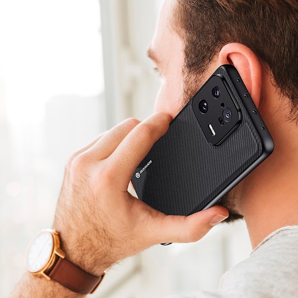 Dux Ducis Fino Fodral för Xiaomi 13 Pro Silikonskal Grå