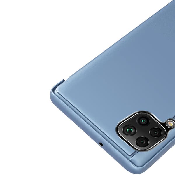 Samsung Galaxy A22 4G Svart Flipfodral med Clear View