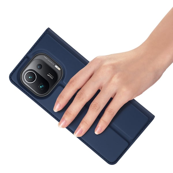 DUX DUCIS Skin Pro flipfodral Xiaomi Mi 11 Pro blå