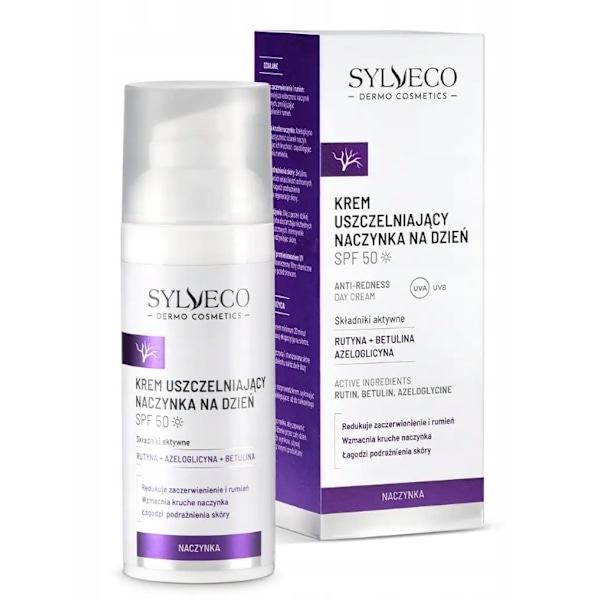Sylveco Dermo Kärlförstärkande Dagkräm SPF 50 - 50 ml