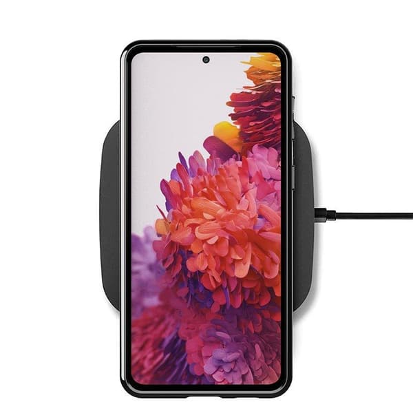 Samsung Galaxy S22+ Stöttåligt Elastiskt Skal Svart