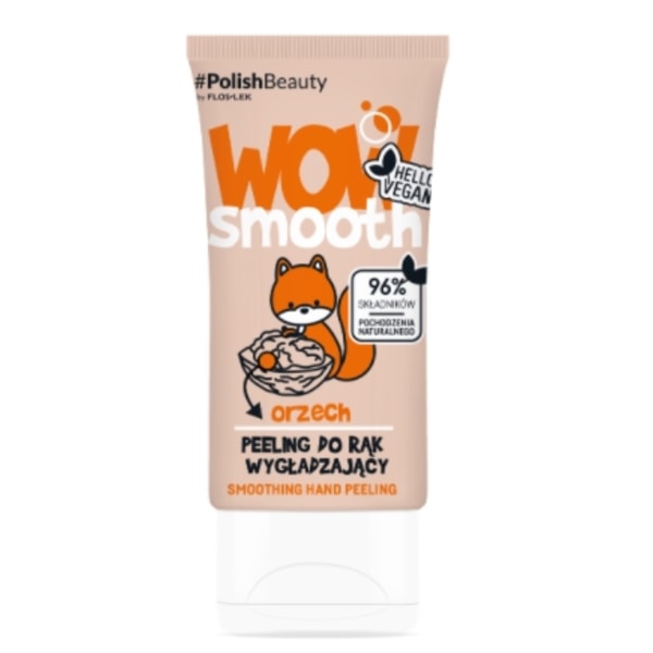 Flos-Lek/ Wow Smooth! Hand Peeling med Nöt Effekt/ 50g