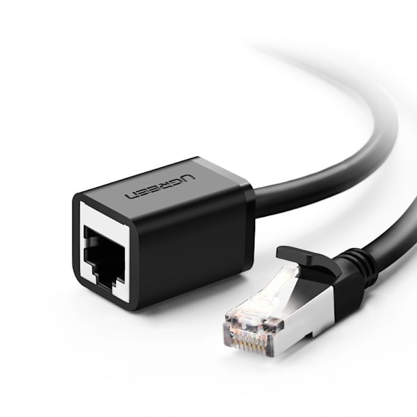 Ugreen NW112 Ethernet Kabel RJ45 (hona) till RJ45 (hanne) F/UTP