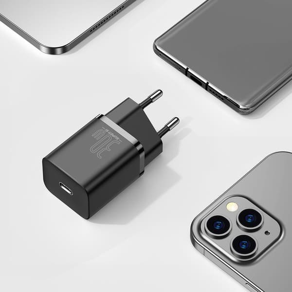 Baseus Super Si 1C Snabbladdare USB Typ C 30W Power Delivery Qui