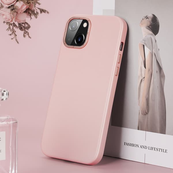 Dux Ducis Grit elegant konstläderfodral för iPhone 14 Plus med M