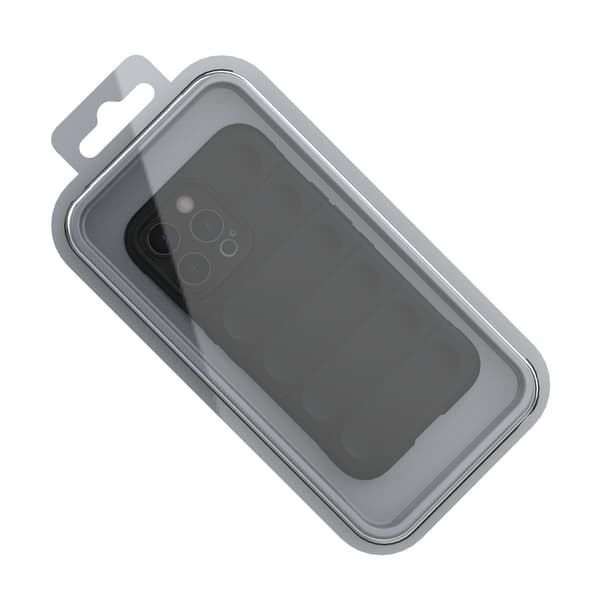 Elastiskt stötfångarskydd för iPhone 13 Pro Max mörkblått – Magi
