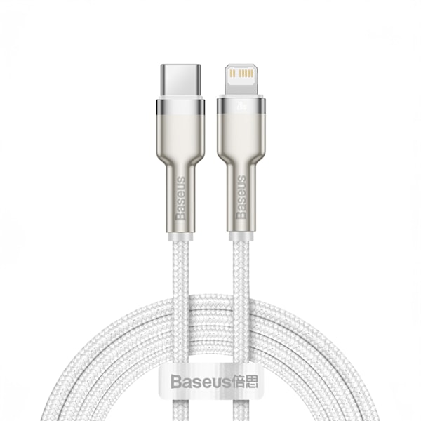 Baseus Cafule Seriens Metalldatakabel USB-C/Lightning 20W PD 1m