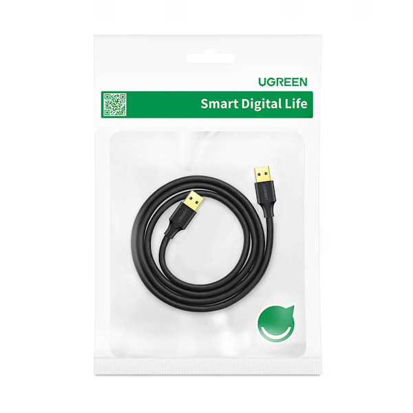 Ugreen US128 10369 USB-A 3.0 Kabel 5Gbps 0/5m - Svart