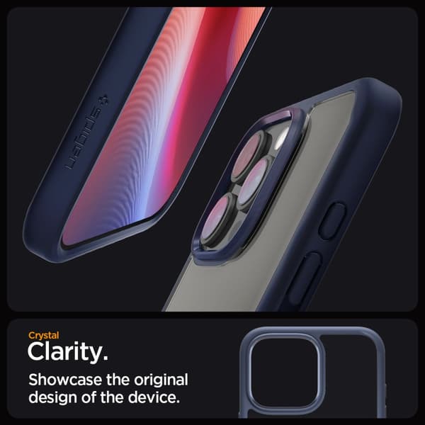 Spigen Ultra Hybrid Skal till iPhone 16 Pro Max - Blå