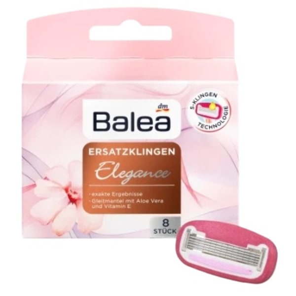 Balea Elegance Utbytbara blad/ 8 st.