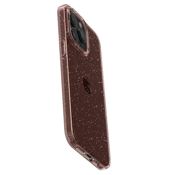 Spigen Liquid Crystal Glitter Skal för iPhone 15 Pro Max - Rosa/