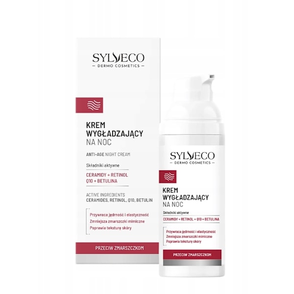 Sylveco Dermo Anti-Aging Utfyllande Nattkräm/ 50 ml