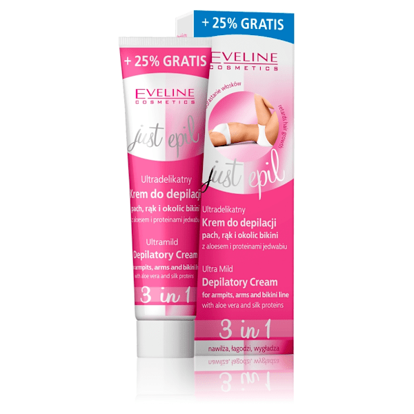 Eveline Cosmetics Sensitive Hårborttagningskräm för Känsliga Omr