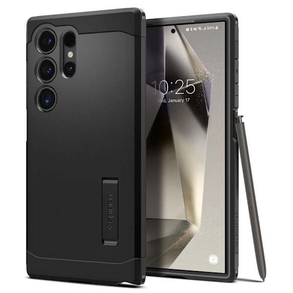 Spigen Tough Armor Fodral för Samsung Galaxy S24 Ultra - Svart