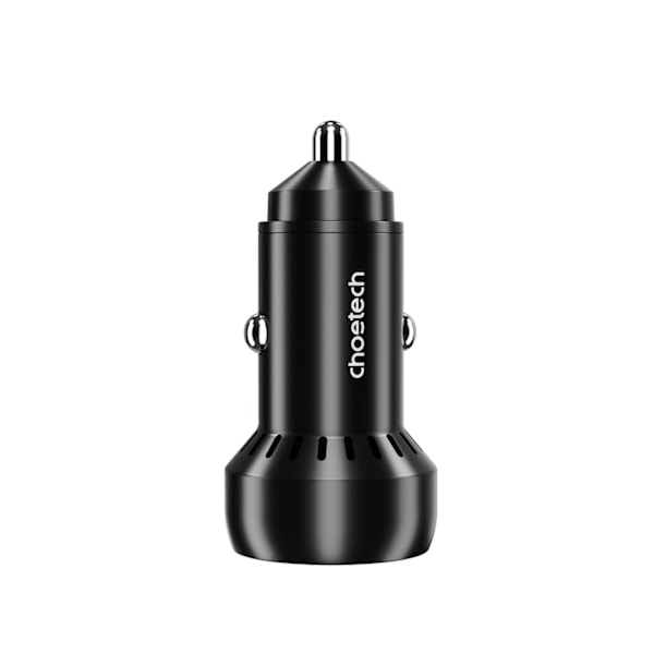 Choetech TC0014 Bil-laddare USB-C USB-A PD 60W LED-belysning - S