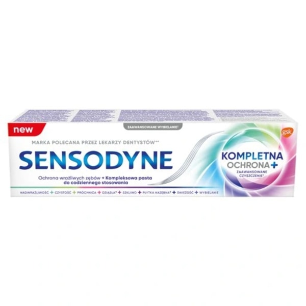 Sensodyne Totalt Skydd+ Fluortandkräm/ 75ml